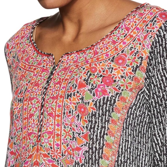 Biba Dresses & Skirts - BIBA Indian Floral print straight kurta set 0194